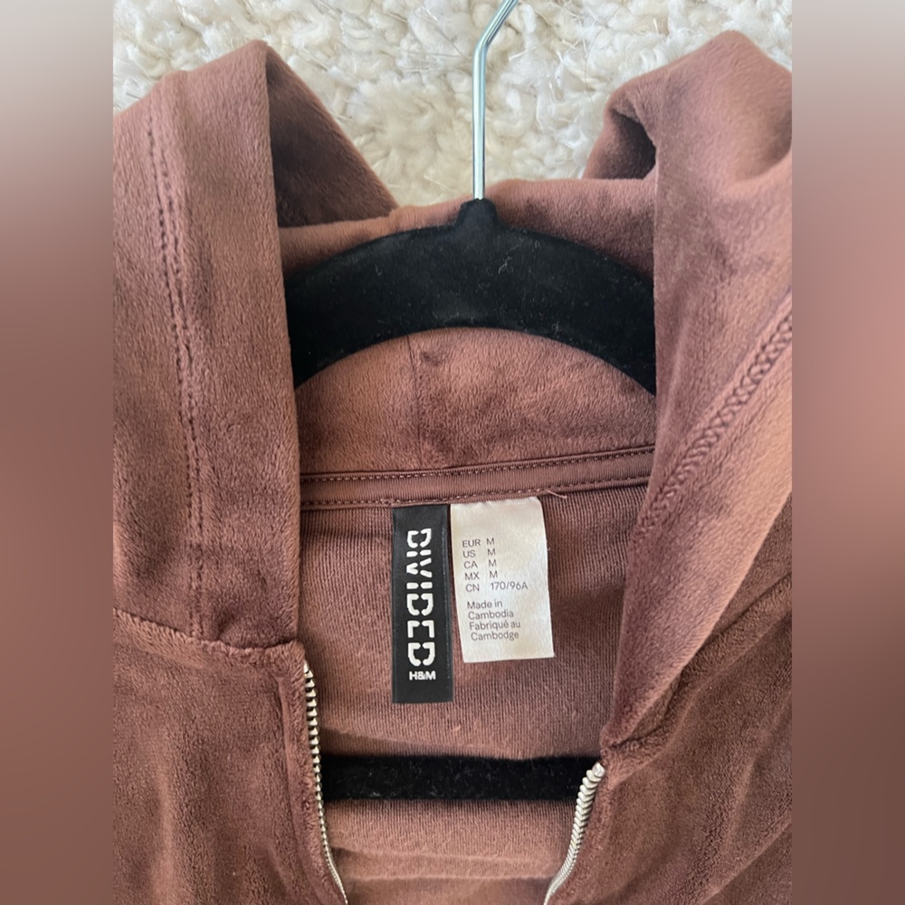 H&M Brown Velour Tracksuit - Picture 2 of 12